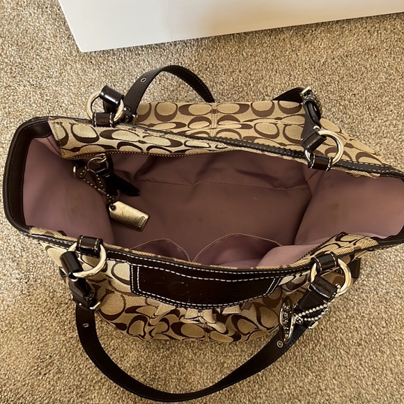 Coach poppy hobo purse - Picture 3 of 6